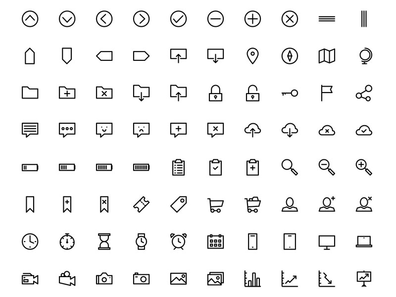 Outline Icons Sketch Freebie 800x600 Outline Icons Sketch Freebie