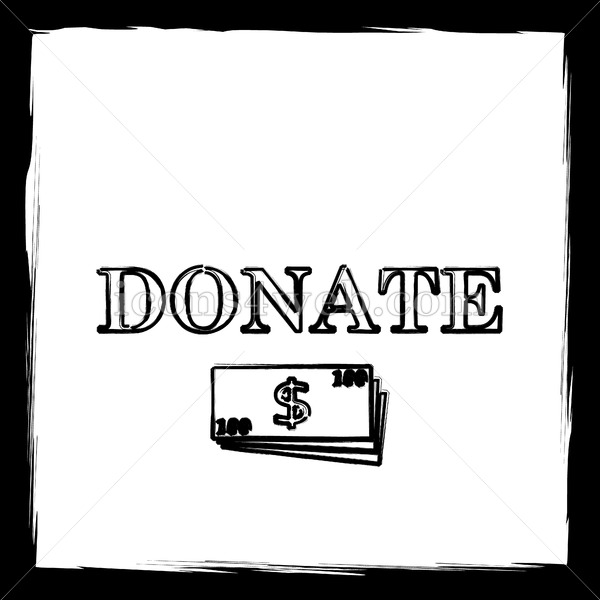 Donate Sketch Icon 600x600 Donate Sketch Icon