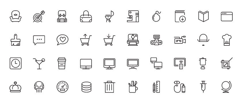 853x351 Icon Fonts List Of Beautiful Free Icon Fonts