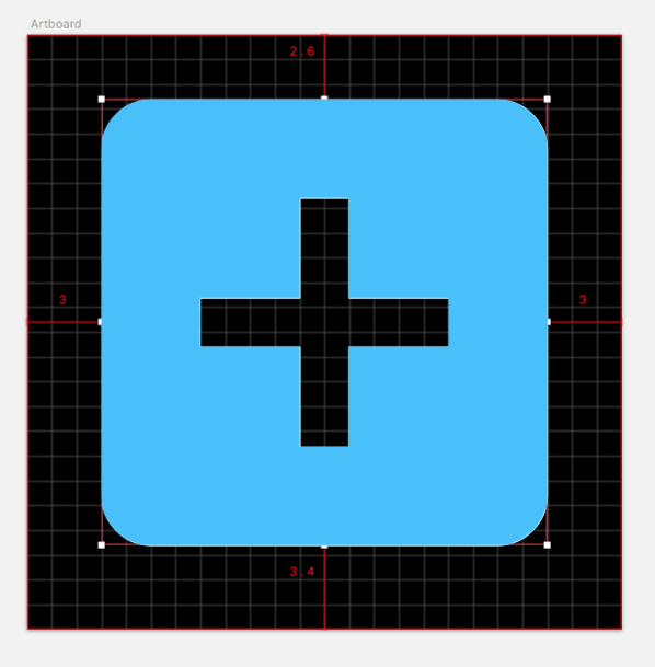 598x609 Icon Not Perfect Center Within Its Frame Issue
