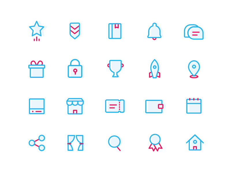 Sketch Icons Set 800x600 Sketch Icons Set