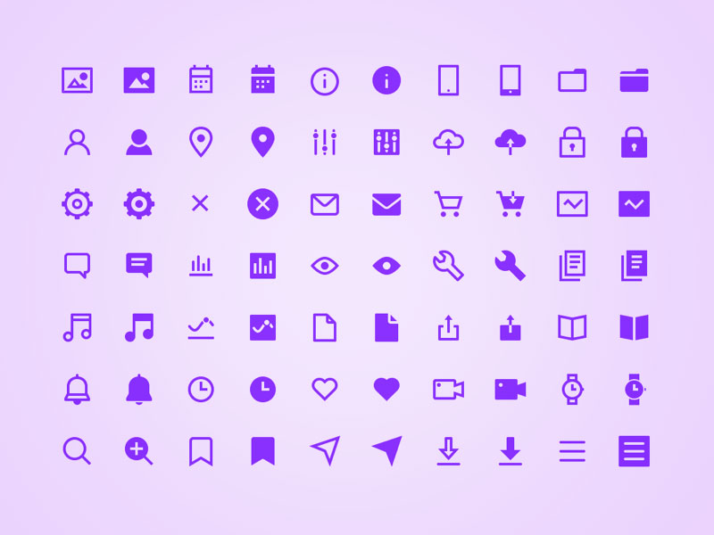 Sketch Icon Set