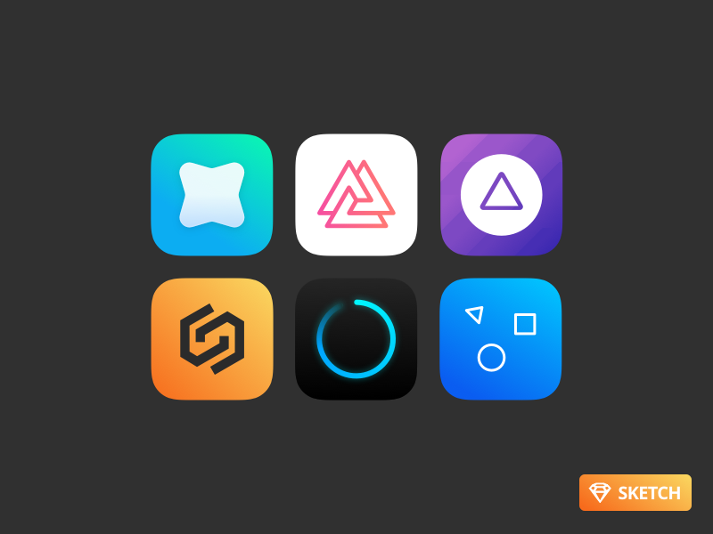 800x600 Free Ios App Icons Sketch