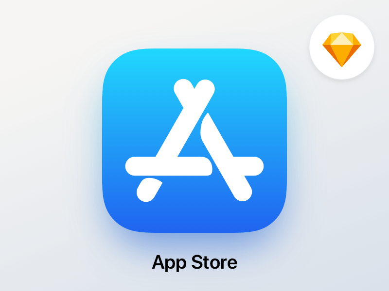 800x600 Ios App Store Icon For Sketch Freebie