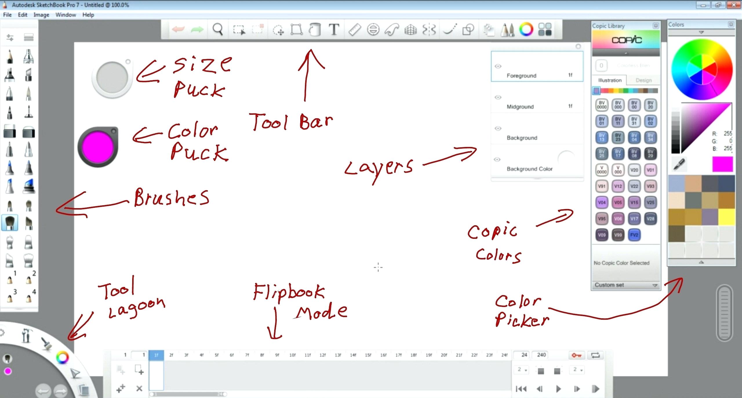 2560x1373 Sketchbook Pro Coloring