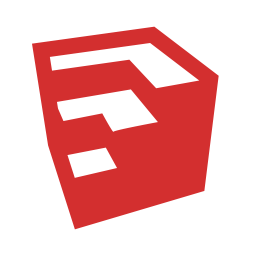 256x256 Google Sketchup Logo Icon Of Flat Style