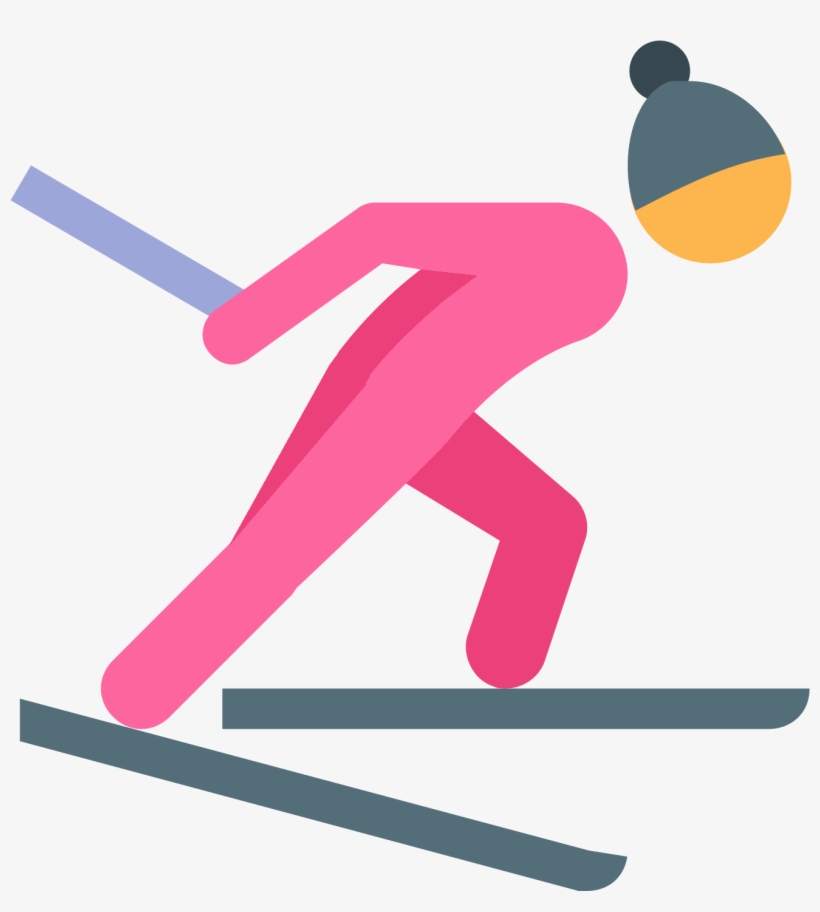 820x912 Cross Country Skiing Icon