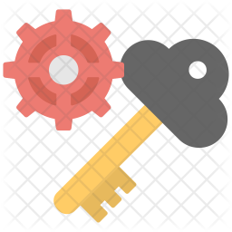 256x256 Key Skills Icon Of Flat Style