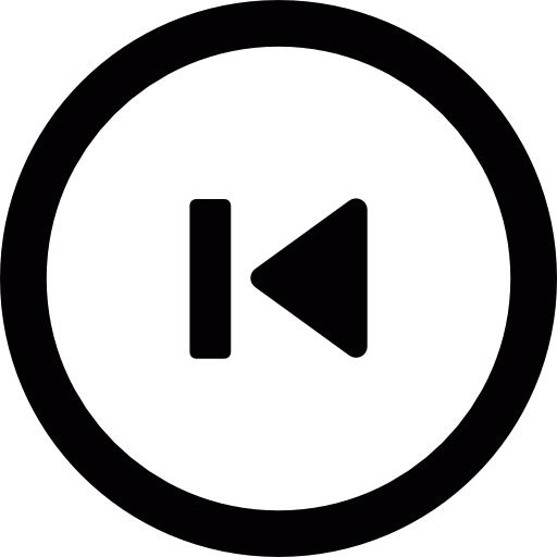 512x512 Skip Back Button