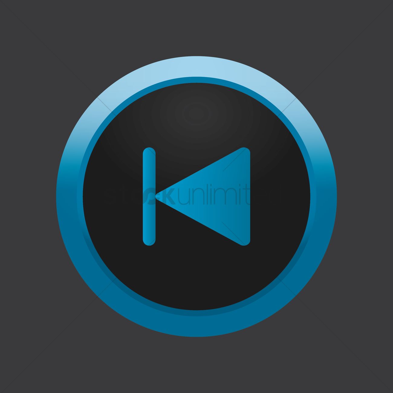 1300x1300 Free Skip Button Vector Image