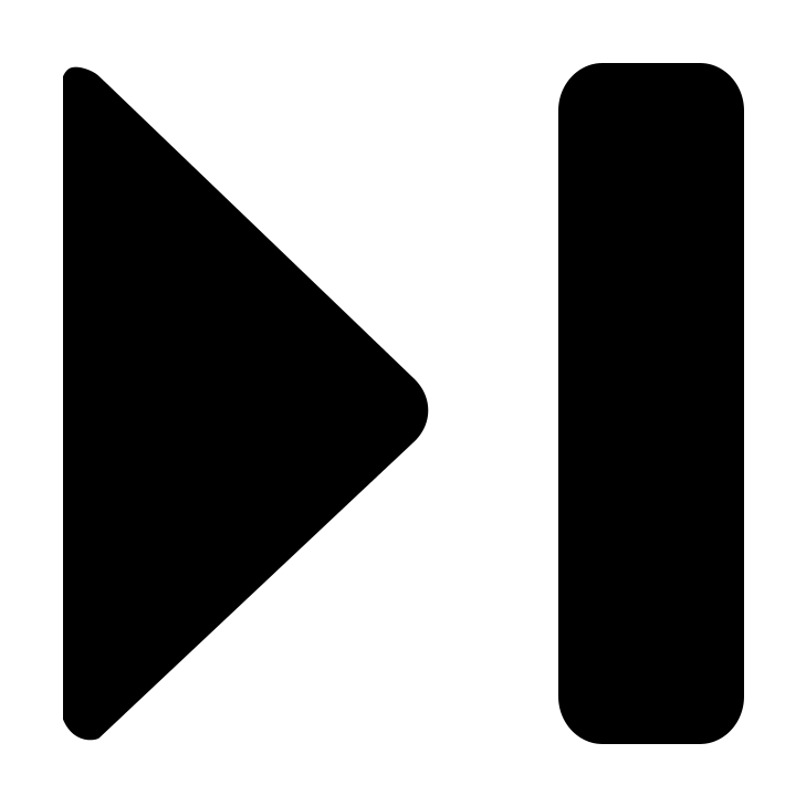 729x729 High Contrast Media Skip Forward