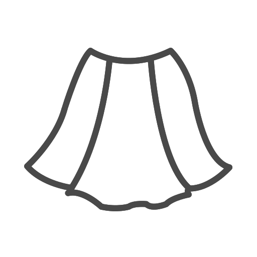 512x512 Skirt Icon Free Of Clothing Icons Stroke