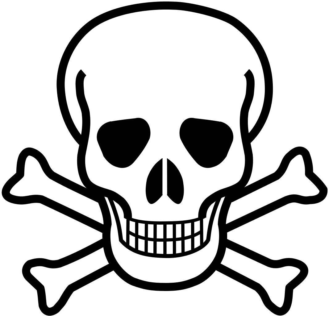 1066x1024 Skull And Crossbones Symbol Clipart Images Gallery For Free