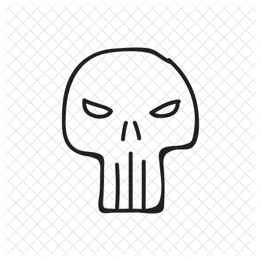 Skull Icon Of Doodle Style 512x512 Skull Icon Of Doodle Style