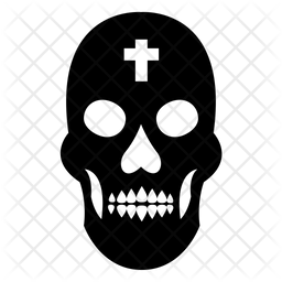 Skull Icon Of Glyph Style 256x256 Skull Icon Of Glyph Style