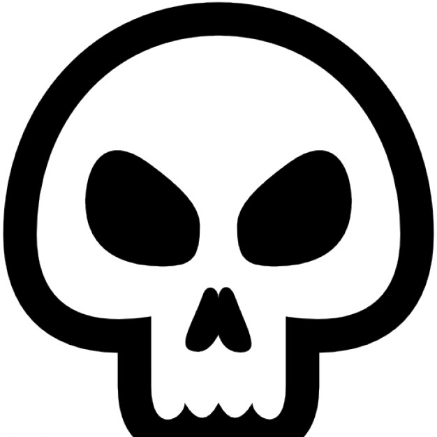 Skull From The Front Icons Free Download 626x626 Skull From The Front Icons Free Download