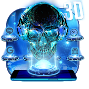 Neon Tech Skull Themes Hd Wallpapers Icons For Android 180x180 Neon Tech Skull Themes Hd Wallpapers Icons For Android