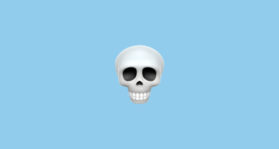 Skull Emoji 560x300 Skull Emoji