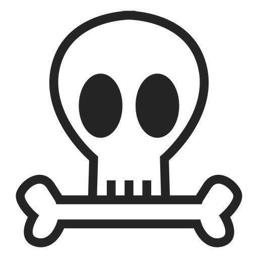 512x512 Simple Skull Icon