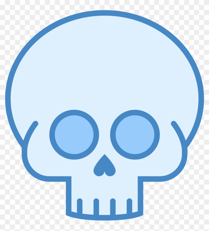840x926 Skull Icon, Hd Png Download