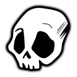 256x256 Download Skull Icon
