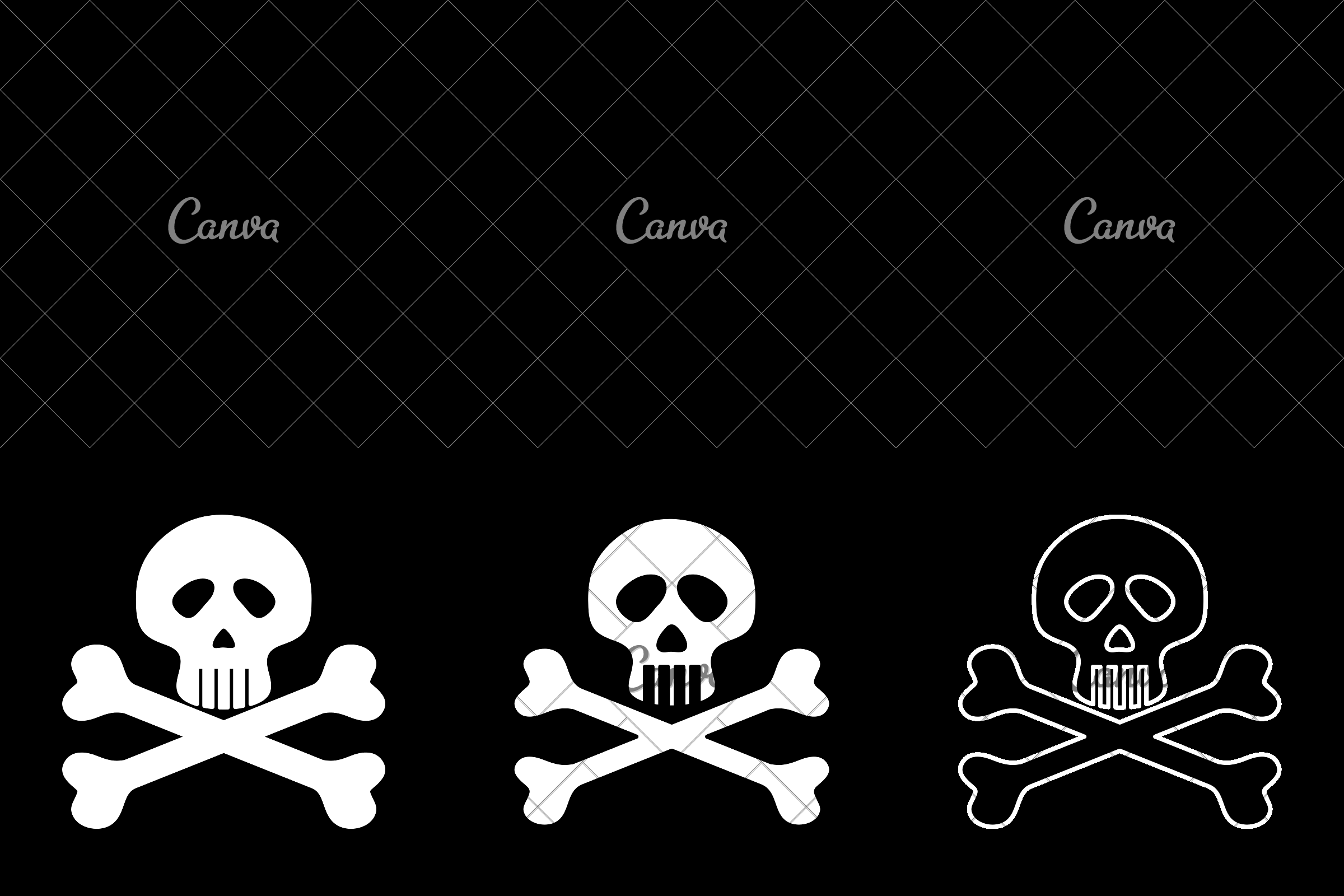 2400x1600 Skull Icon Dead Design