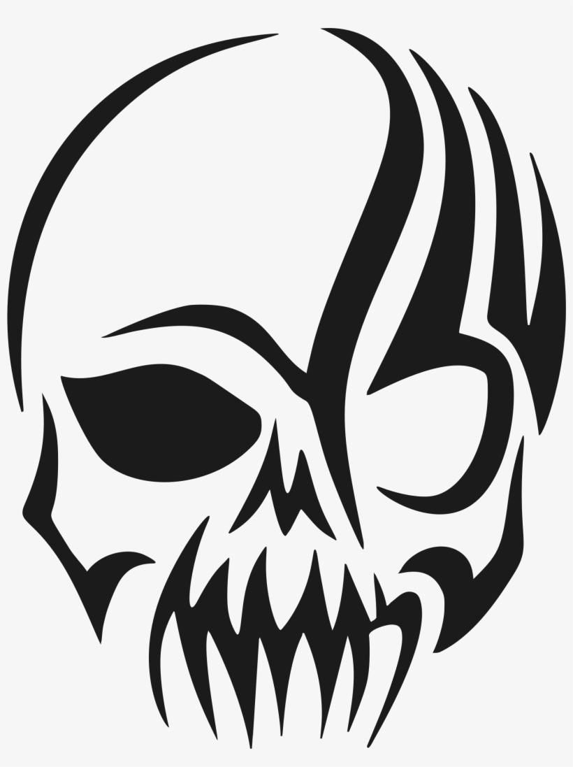 This Free Icons Png Design Of Tribal Skull Silhouette 820x1097 This Free Icons Png Design Of Tribal Skull Silhouette