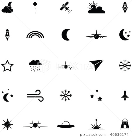 Sky Icon Set 450x468 Sky Icon Set