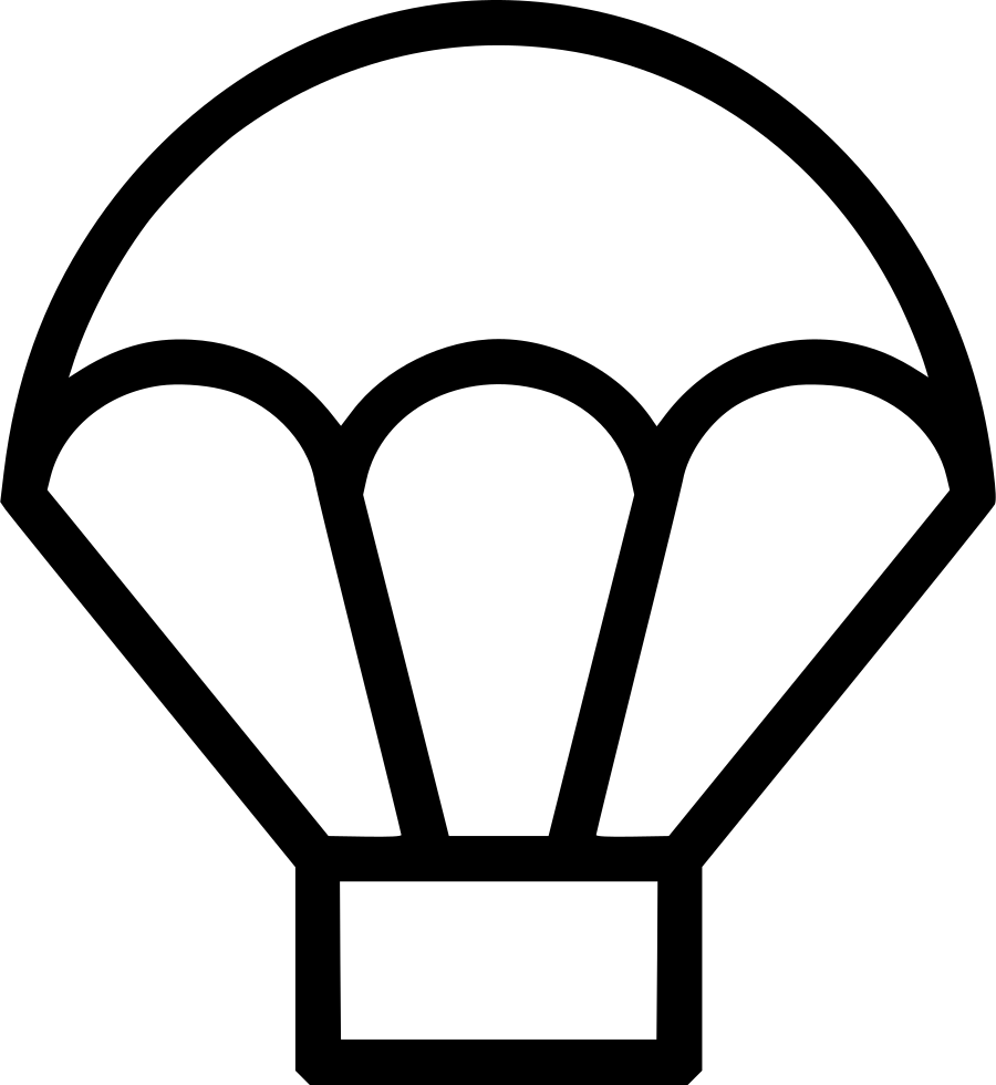 900x980 Parachute Skydiving Png Icon Free Download