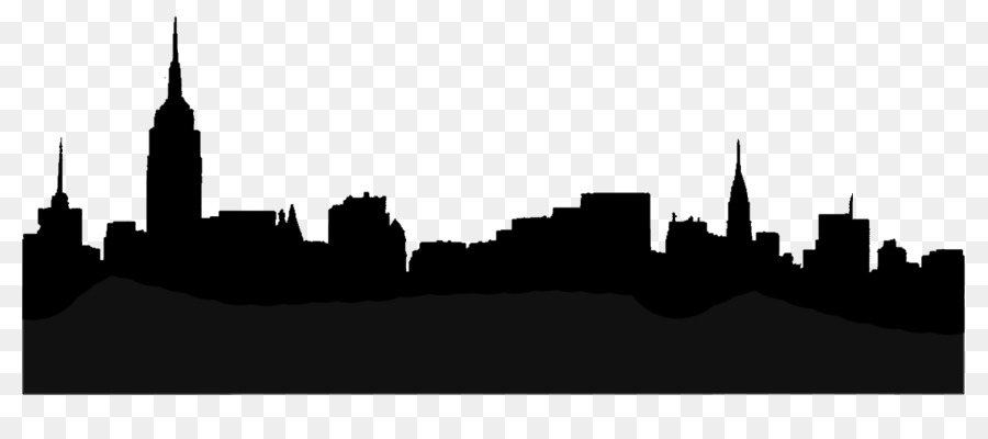 City Skyline Silhouette Clipart 900x400 City Skyline Silhouette Clipart