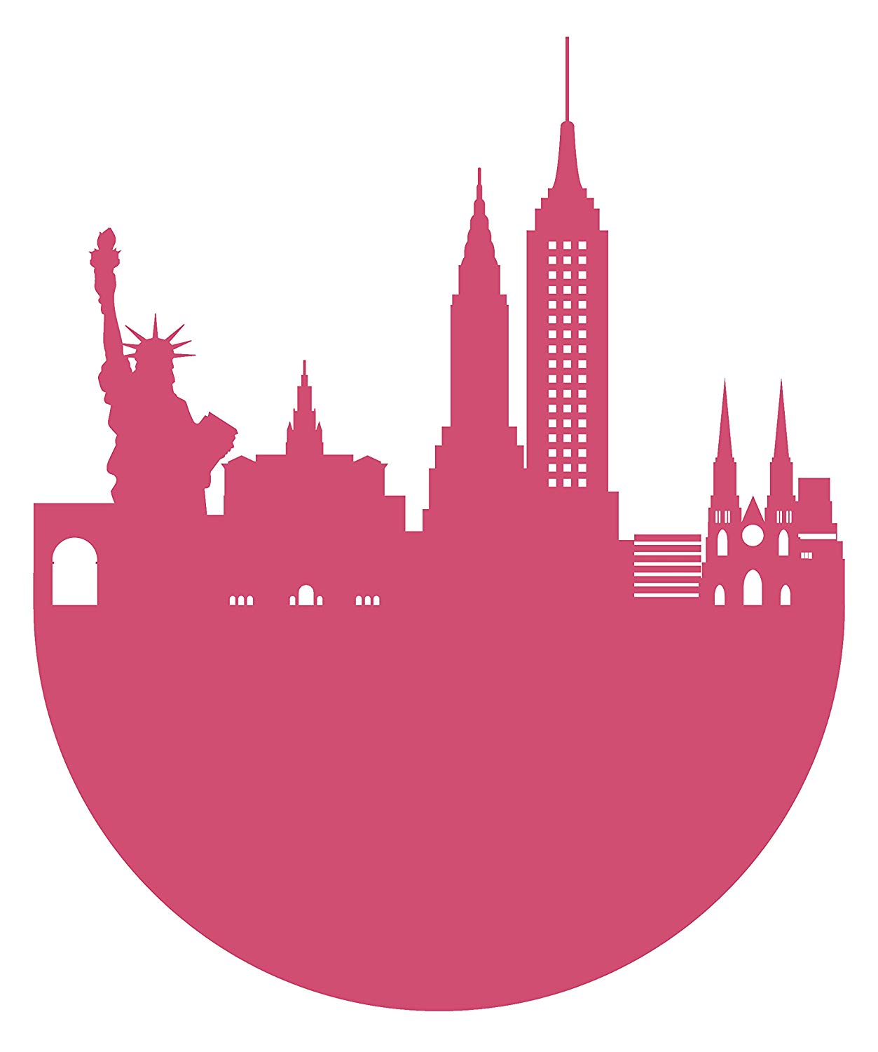 New York City Skyline Icon Vinyl Decal Sticker 1253x1500 New York City Skyline Icon Vinyl Decal Sticker
