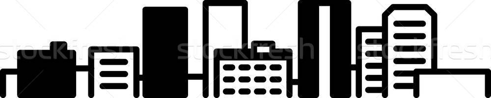 Regina Skyline Icon Vector Illustration Brett Lamb 1000x200 Regina Skyline Icon Vector Illustration Brett Lamb