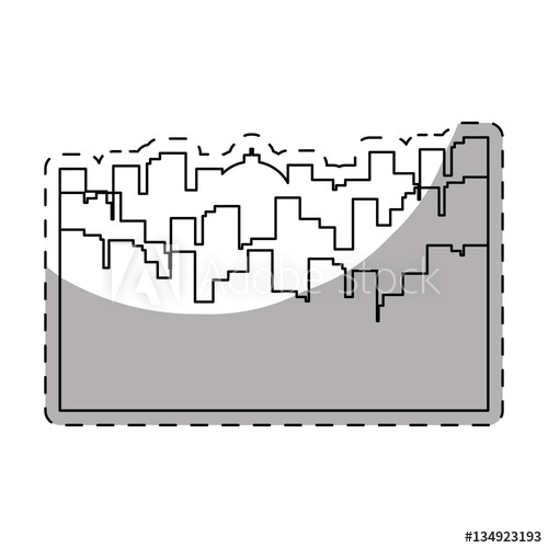 Abstract City Skyline Icon Image Vector Illustration Design 500x500 Abstract City Skyline Icon Image Vector Illustration Design