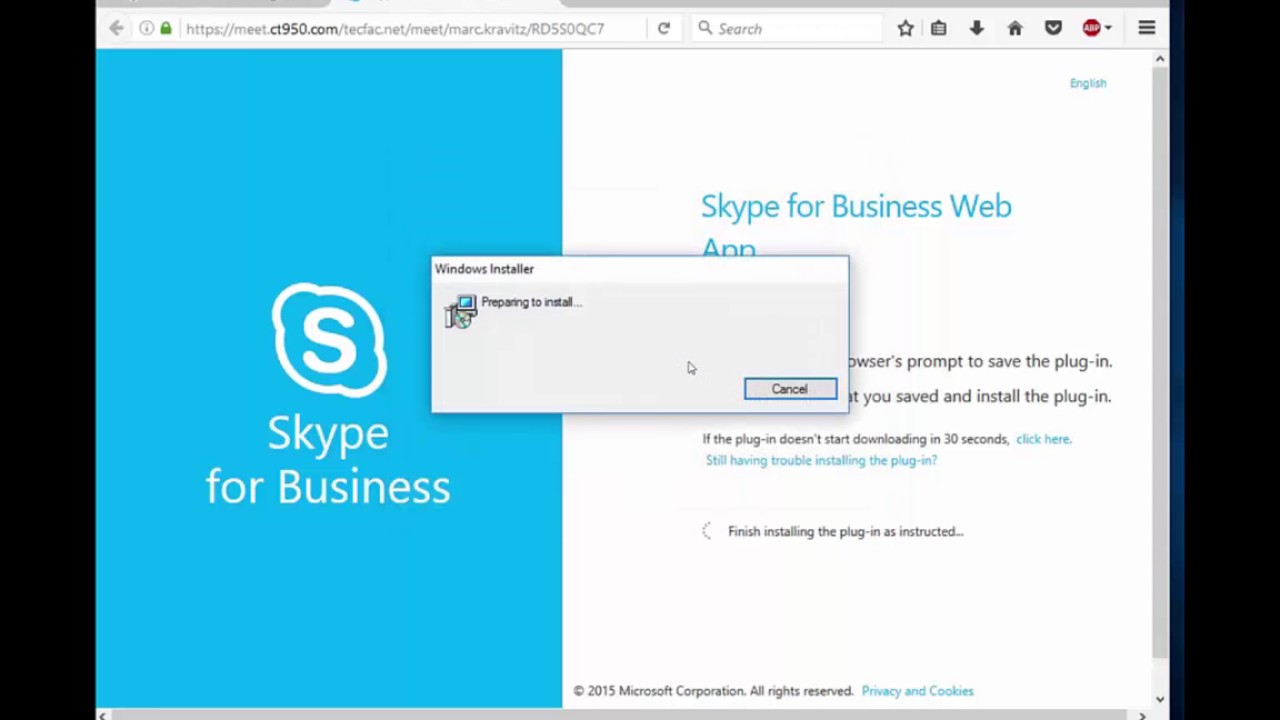 1280x720 Installing And Using Skype For Business Web App