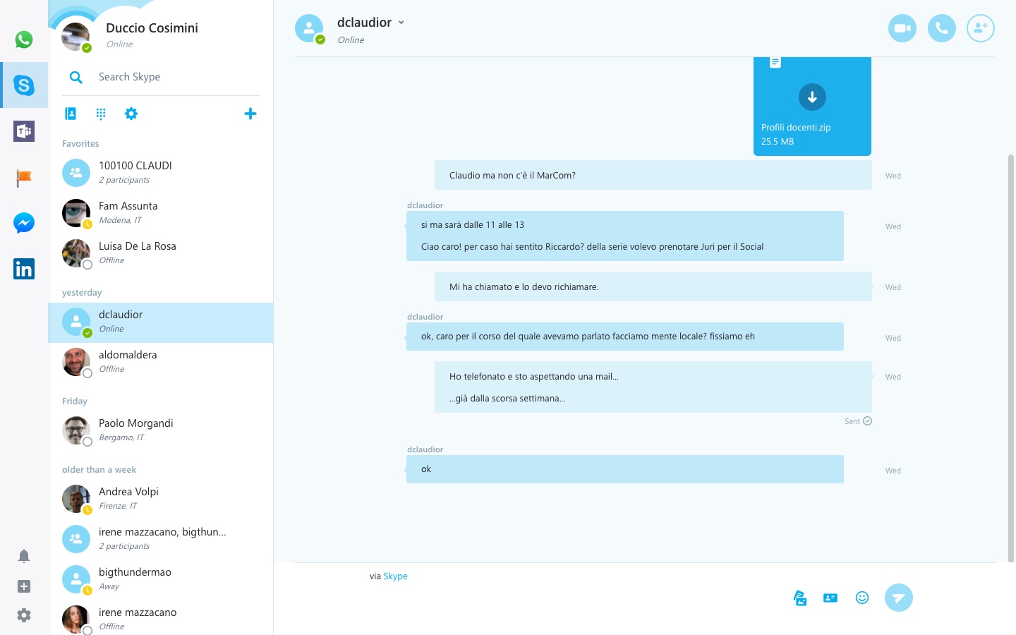 1440x900 Skype Calls Icons On Skype Are Not Actionable Issue