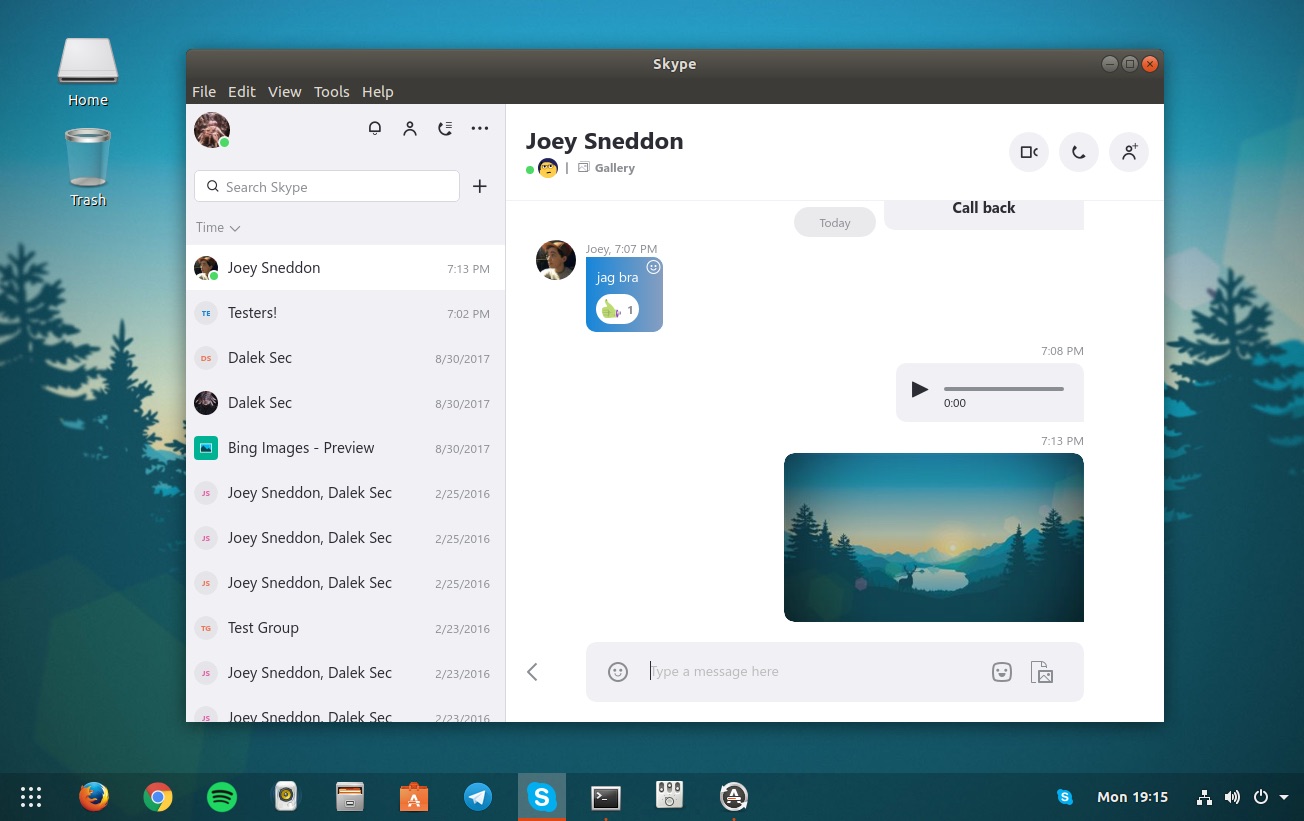 1304x821 Revamped Skype Desktop App Released