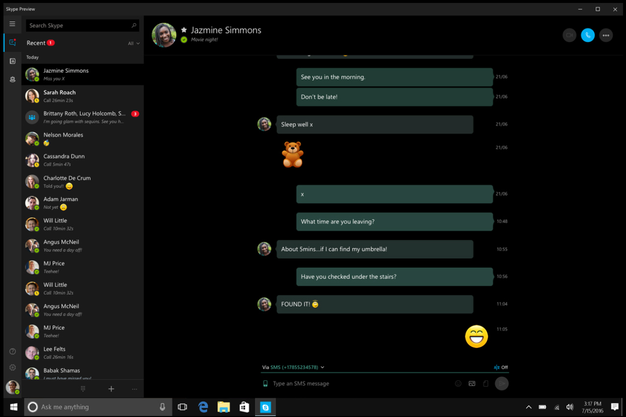 1277x850 The New Skype For Desktop Is Here