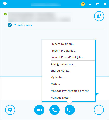 430x475 Using The Skype For Business For Windows Presentation Tools