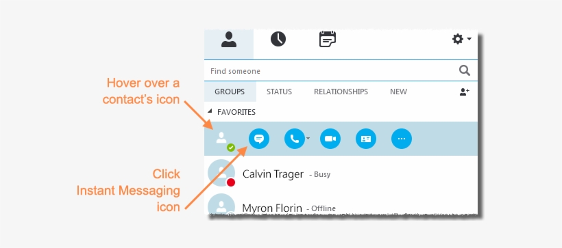 Instant Messaging With Skype For Business For Windows 820x363 Instant Messaging With Skype For Business For Windows