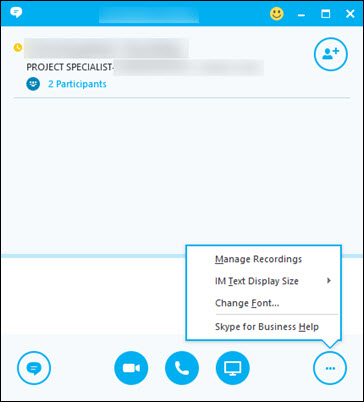 Using The Skype For Business For Windows Messaging Screen 364x402 Using The Skype For Business For Windows Messaging Screen
