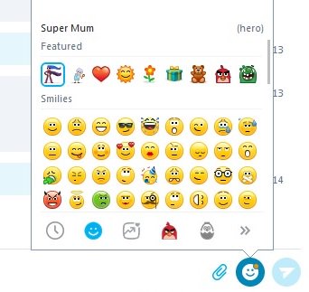 how to turn off skype emojis