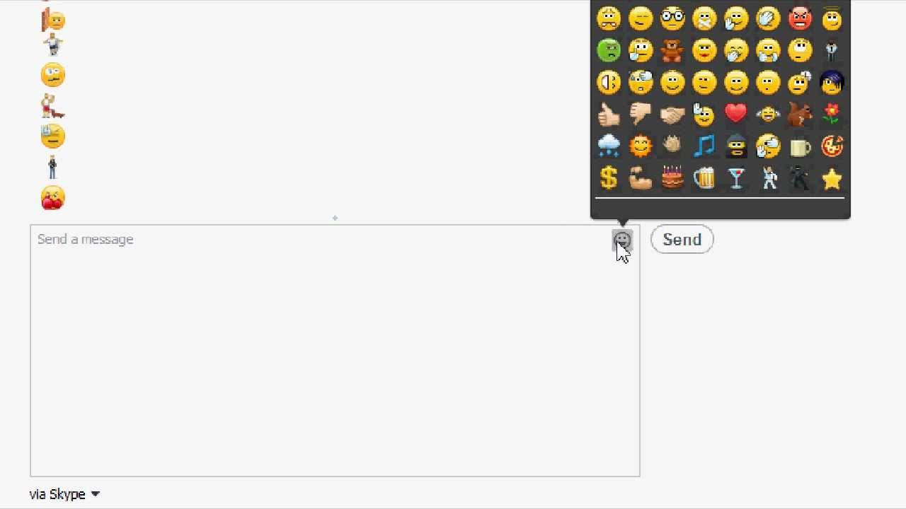 1280x720 Skype Hidden Emoticons List