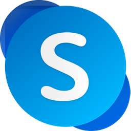 256x256 Skype Icon Of Flat Style
