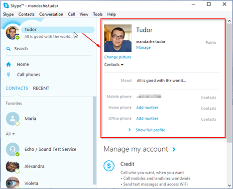 468x380 How To Manage Your Skype Account From The Skype For Windows