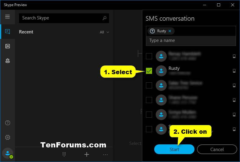 786x533 Send Sms Text Messages From Skype App On Windows Pc Tutorials