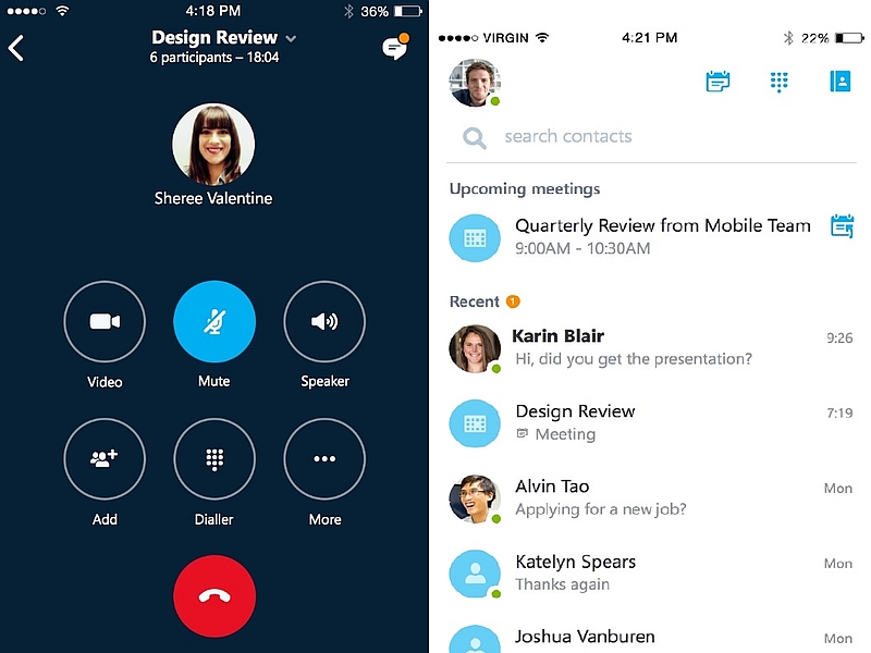 800x600 Skype For Business Launched For Ios Android App Due Later This