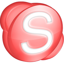 256x256 Skype Red Icon Download Soft Dimension Icons Iconspedia