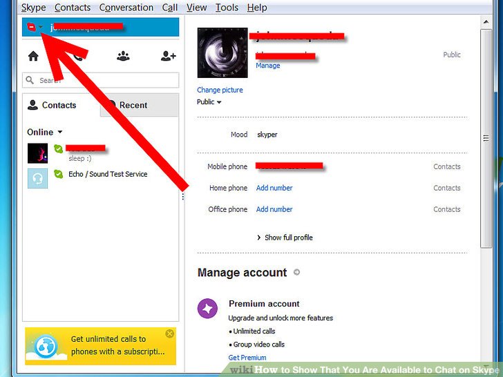 728x546 How To Show That You Are Available To Chat On Skype Steps