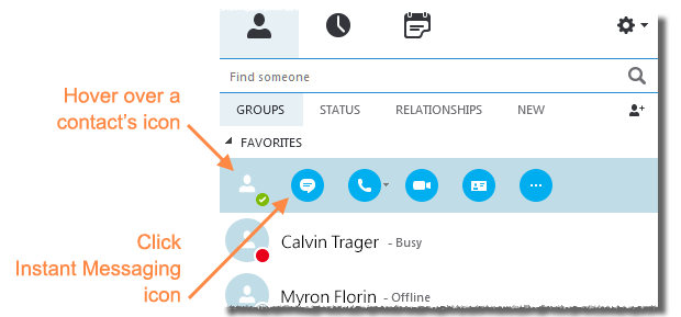 620x289 Instant Messaging With Skype For Business For Windows