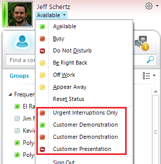 319x325 Adding Custom Presence To Lync Jeff Schertz's Blog